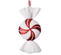 Tadoiooy Candy Cane Decorations Grands Ornements de Bonbons de Noël Suspendus Christmas Baubles Classic White and Red Lollipop Décorations pour la fête Vacances Noël Stylea
