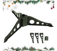 Tadoiooy l'arbre de Noël est de 0, 8 dans Un Triangle Trou Amovible Arbre Noël Amovible Base Remplacement Rotatif en Plastique Stable, décorations