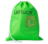 Tadoiooy Lettuce Bag Fresh Produce Banana Bag with Drawstring Closure for Refrigerator Reusable Fruit and Vegetable Storage for Home Kitchen, Green