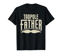 Tadpole Father - Drôle propriétaire de têtards T-Shirt Graphique avec Valeur, Homme, Noir, M