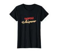 Tadpole Whisperer Têtard Amusant T-Shirt Graphique avec Valeur, Femme, Noir, M