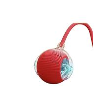 TADSFVC Balle Interactive Intelligente Rechargeable for Animal de Compagnie, Jouet motorisé, Souris de Simulation de Dressage de Chien et de Chat, 3 Modes, Balle de réveil Jeu Chat(Rope-Gray)