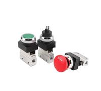 TADZKKIWM 1 pièce MOV-01 MOV-02 MOV-03 MOV-03A Vanne mécanique pneumatique Vanne pneumatique 2 Voies 2 Positions Filetage 1/8" Bouton-Poussoir(MOV-03A and 6mm PC)