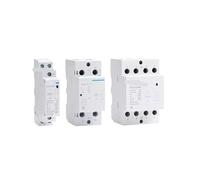 TADZKKIWM 1PCS NCH8 20A 25A 40A 63A Contacteur CA Domestique de Type Rail 220V 230V 380V 400V 1NO1NC 2NO 2NC 4NO 1 monophasé 3 triphasé(Nch8-25,1NO1NC)