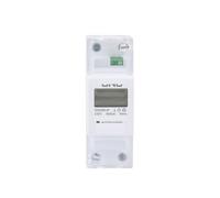 TADZKKIWM Compteur d'énergie monophasé Din-Rail CNC DDS226D-2P LCD 65A 100A 220V 230V 50/60Hz Actif