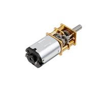 TADZKKIWM Moteur à Engrenages métalliques CC 3 V/6 V/12 V GA12-N20 avec Engrenages, Moteur CC à balais, 15/30/50/60/100/200/300/500/1000 TR/Min, Basse Vitesse(6v,200)
