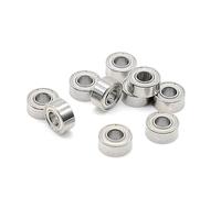 TADZKKIWM Roulements à Billes Miniatures 683ZZ 3x7x3MM, 10 pièces