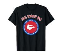 Tae kwon do - 5 Tenets du Taekwondo - Design Circulaire T-Shirt
