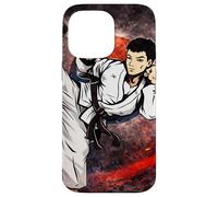 Tae Kwon Do Coréen Kick Coque pour iPhone 14 Pro Max