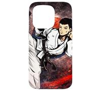 Tae Kwon Do Coréen Kick Coque pour iPhone 15 Pro