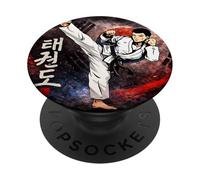 Tae Kwon Do Coréen Kick PopSockets PopGrip Adhésif