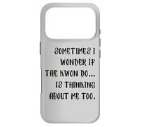 Tae Kwon Do Maître coréen drôle d'arts Martiaux Coque pour iPhone 17 Pro