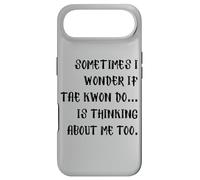 Tae Kwon Do Maître coréen drôle d'arts Martiaux Coque pour iPhone Air