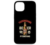 Taedonggang Beer Pyongyang Corée du Nord Soviétique Vieilli Coque pour iPhone 13