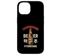 Taedonggang Beer Pyongyang Corée du Nord Soviétique Vieilli Coque pour iPhone 14