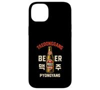 Taedonggang Beer Pyongyang Corée du Nord Soviétique Vieilli Coque pour iPhone 14 Plus