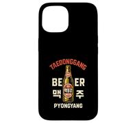 Taedonggang Beer Pyongyang Corée du Nord Soviétique Vieilli Coque pour iPhone 15