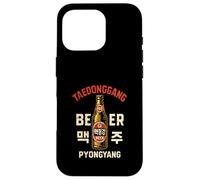 Taedonggang Beer Pyongyang Corée du Nord Soviétique Vieilli Coque pour iPhone 16 Pro