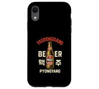 Taedonggang Beer Pyongyang Corée du Nord Soviétique Vieilli Coque pour iPhone XR