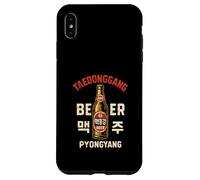 Taedonggang Beer Pyongyang Corée du Nord Soviétique Vieilli Coque pour iPhone XS Max