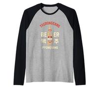 Taedonggang Beer Pyongyang Corée du Nord Soviétique Vieilli Manche Raglan