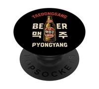 Taedonggang Beer Pyongyang Corée du Nord Soviétique Vieilli PopSockets PopGrip Adhésif