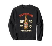 Taedonggang Beer Pyongyang Corée du Nord Soviétique Vieilli Sweatshirt