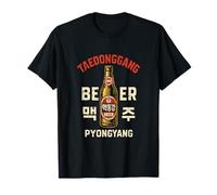 Taedonggang Beer Pyongyang Corée du Nord Soviétique Vieilli T-Shirt
