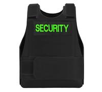 Taeku Gilet d’Entraînement Extérieur, Gilet de Sécurité Léger et Réglable pour Airsoft, Paintball, Cosplay et Jeux d’Équipe (Vert)