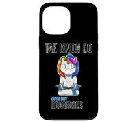 Taekwondo Arts Martiaux Licorne Combattant De Taekwondo Coque pour iPhone 13 Pro Max