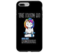 Taekwondo Arts Martiaux Licorne Combattant De Taekwondo Coque pour iPhone 7 Plus/8 Plus