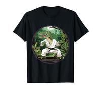Taekwondo Crocodile Kickboxing Animal Jiu-Jitsu Kung Fu MMA T-Shirt