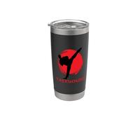 Taekwondo Essence Korean Martial Arts, Japanese USA Dojo Gobelet isotherme en acier inoxydable double paroi