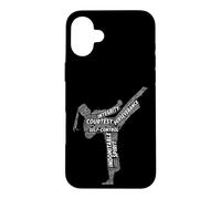 Taekwondo Girl 5 principes de TKD Coque pour iPhone 16 Plus