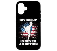 Taekwondo - Giving Up is Never an Option - Karaté - Sports Coque pour iPhone 16