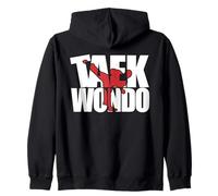 Taekwondo High Kick Sweat à Capuche