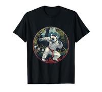 Taekwondo Lemur Kickboxing Animal Jiu-Jitsu Kung Fu MMA T-Shirt