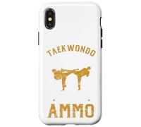 Taekwondo Martial Arts Martiaux Coque pour iPhone X/XS