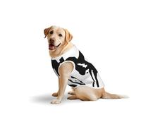 Taekwondo T-shirt imprimé pour chien, gilet extensible en coton doux, sans manches, respirant pour grands chiens (3XL, 5XL, L)