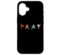 Taekwondo Vintage Tae Kwon Do Fighter Coque pour iPhone 16