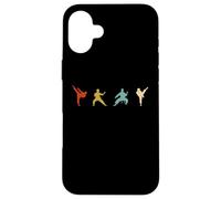 Taekwondo Vintage Tae Kwon Do Fighter Coque pour iPhone 16 Plus