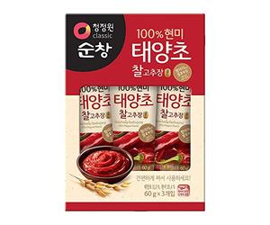Taeyangcho Red Chili Paste Gold, Tube Type (3 Pack of 2.11 Oz) By Chung-Jung-One