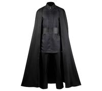 Taeyue Kylo Ren Costume de cosplay Ben Solo Tenue Jedi Robe Uniforme Adulte Homme Halloween Carnaval Party Costume XXL
