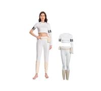Taeyue Padme Amidala Costume de cosplay pour femme, Wars Padme, Combat complet, Uniforme, Halloween, carnaval, Adulte, taille S