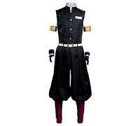 Taeyue Uzui Tengen Costume de cosplay Anime Uzui Tengen Uniformes pour homme pour Halloween, carnaval, fête Ensemble de tenues pour adulte, taille S