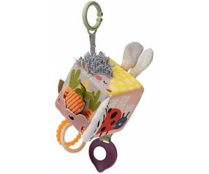 Taf Toys Activity Cube Urban Garden jouet contrasté à suspendre avec anneau de dentition 1 pcs