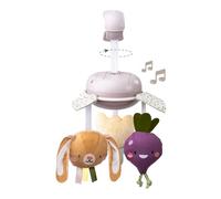 Taf Toys Mobile musical de jardin pour berceau avec mélodies classiques, jouets doux à suspendre, favorise la motricité et le développement émotionnel, grand clip pour une fixation facile, convient