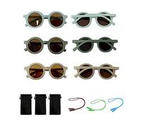 TAFACE 3 lunettes rondes, lunettes de soleil retro pour enfants, adaptees aux adolescents et aux enfants ages de 1 8 ans