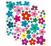 TAFACE Ensemble D'Autocollants De Fleurs, Autocollant De Voiture De Fleur, Autocollant De Plante De Thème De Nature, Autocollant Imperméable Pour Le Vélo, La Voiture, L'Ordinateur Portable