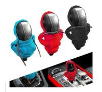 TAFACE Lot de 3 sweats à capuche - Décoration de pommeau de levier de vitesse - Accessoire de changement de vitesse - Protection contre la poussière - Intérieur de